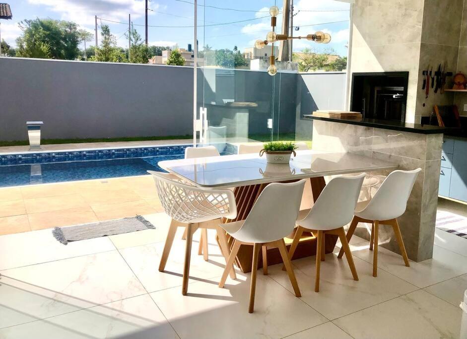 Casa dos sonhos, relaxar Ninho Verde 1 com Piscina