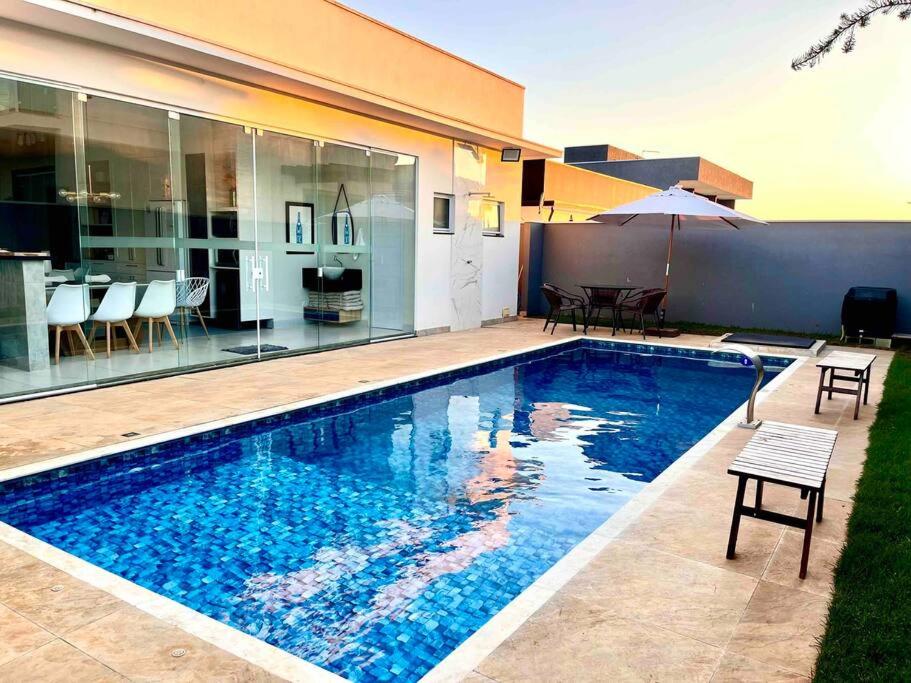 Casa dos sonhos, relaxar Ninho Verde 1 com Piscina