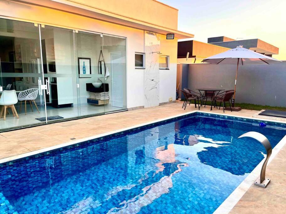 Casa dos sonhos, relaxar Ninho Verde 1 com Piscina