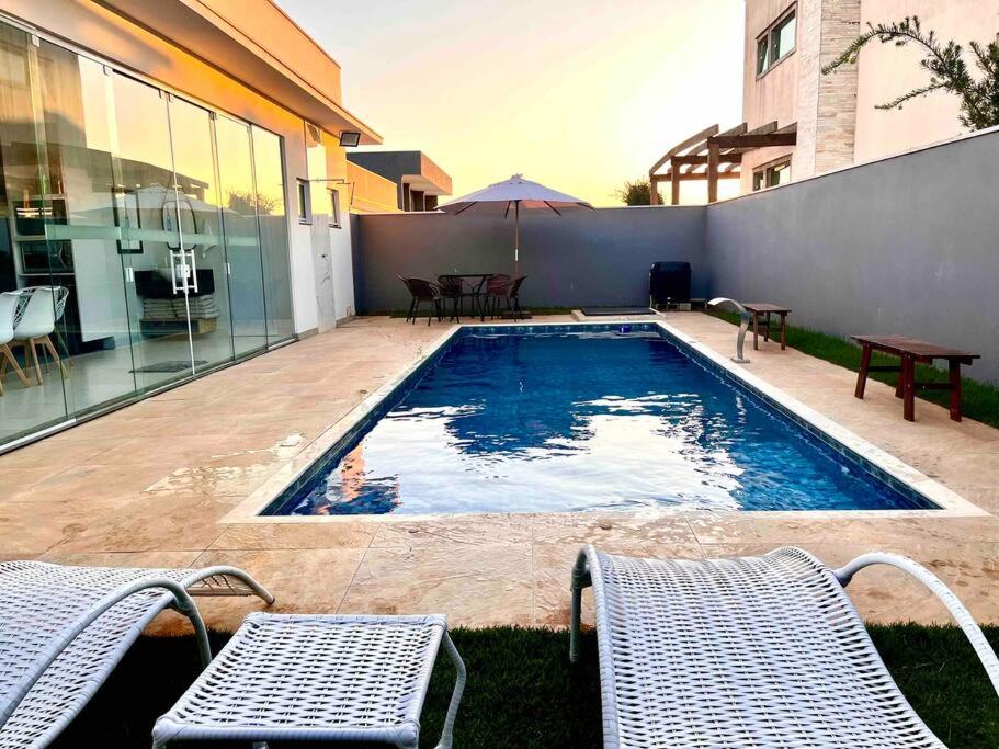 Casa dos sonhos, relaxar Ninho Verde 1 com Piscina