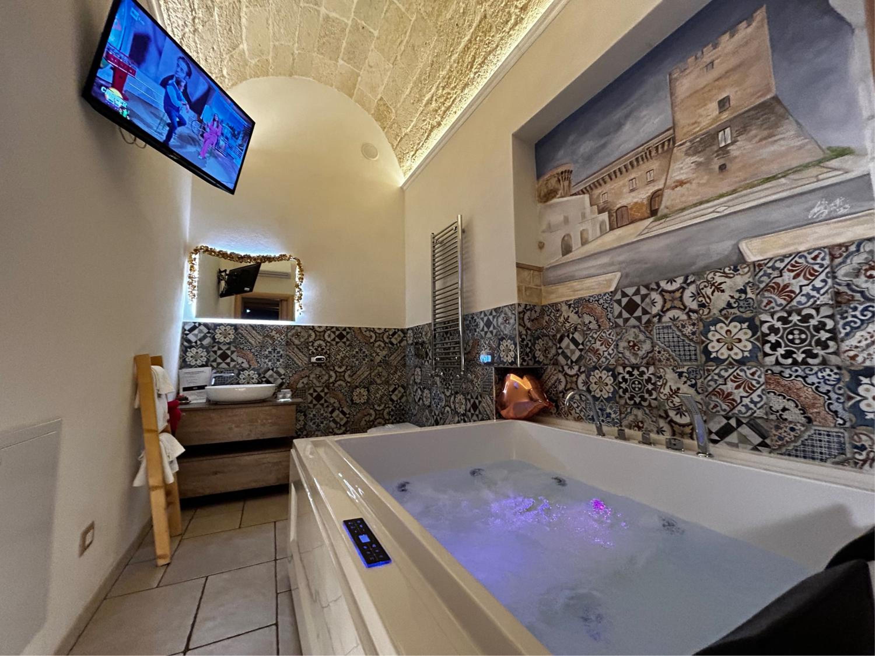 Relaxing Rooms en Pulsano — bathroom