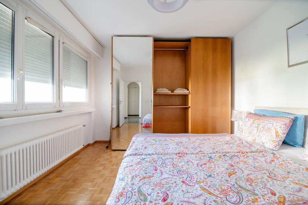 Lugano Ferienwohnung nähe vom See mit Swimmingpool & Sauna
