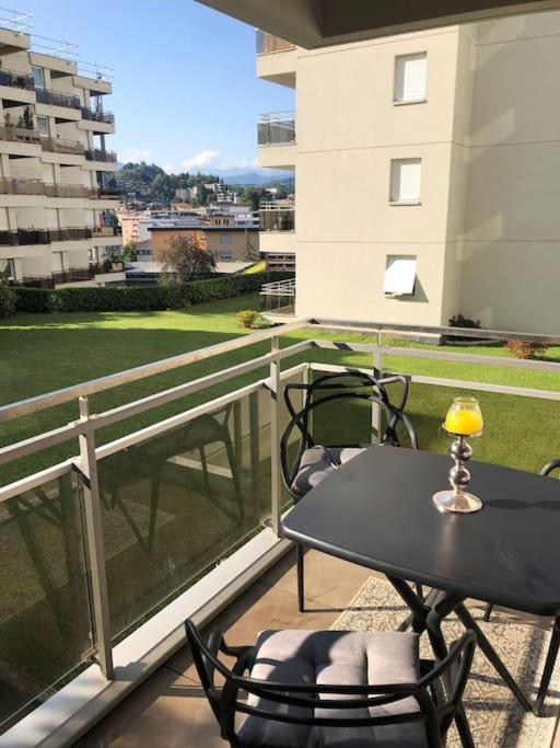 Lugano Ferienwohnung nähe vom See mit Swimmingpool & Sauna