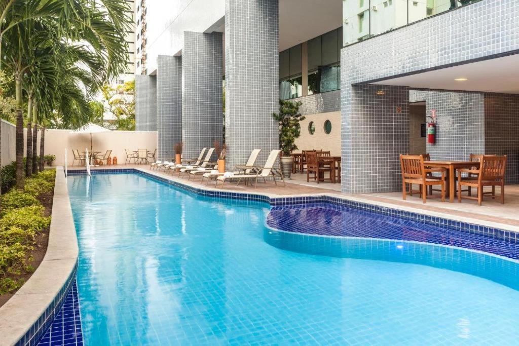 BEACH CLASS RECIFE BOA VIAGEM FLAT ANDAR ALTO