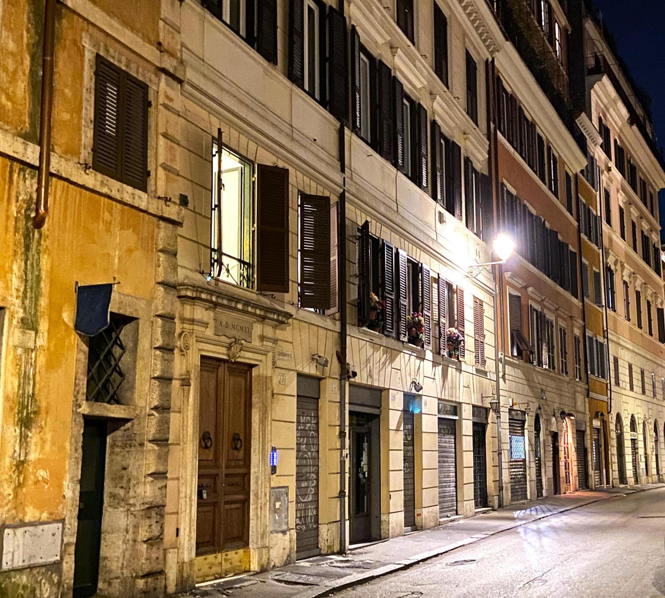 Terraces under the Moon