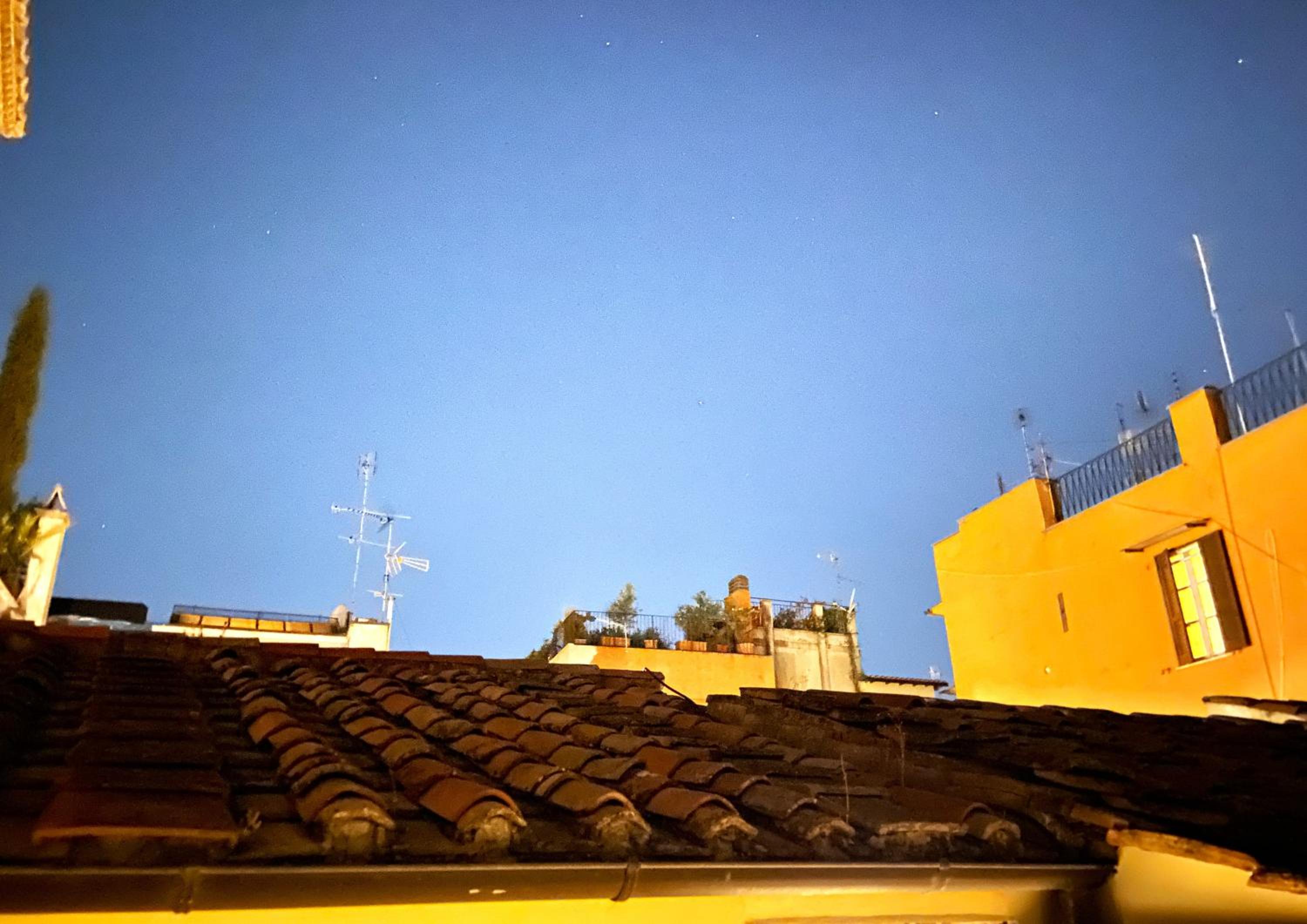 Terraces under the Moon