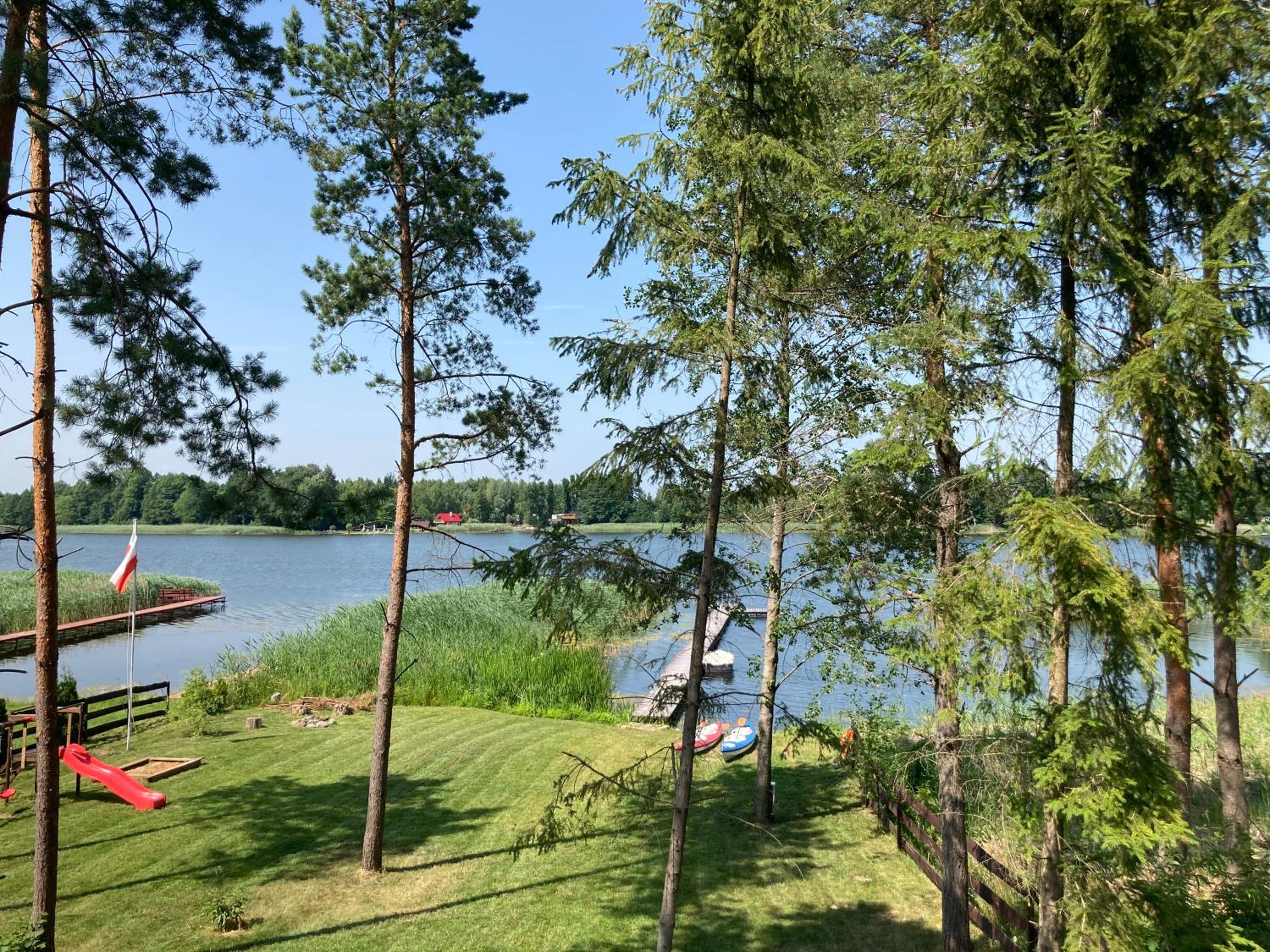Makosieje Resort-ferie na Mazurach, komfortowy dom 15m od jeziora,widok na jezioro,ogrzewanie view 4
