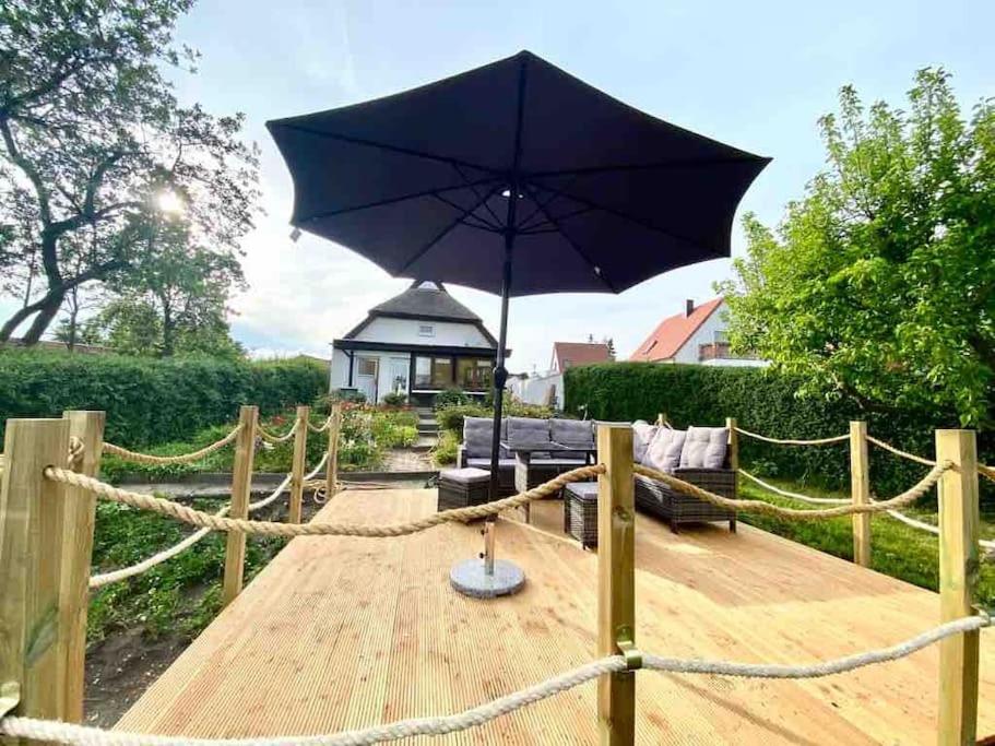 Ferienhaus mit Wasserblick auf der Insel Usedom