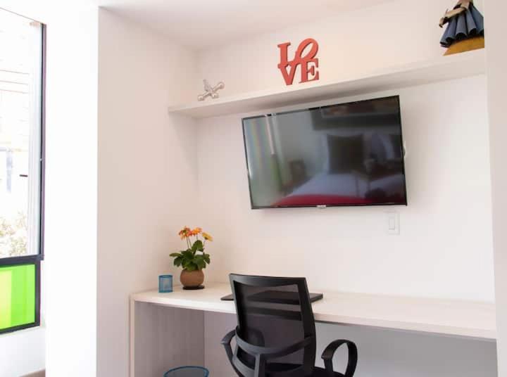 hotel room