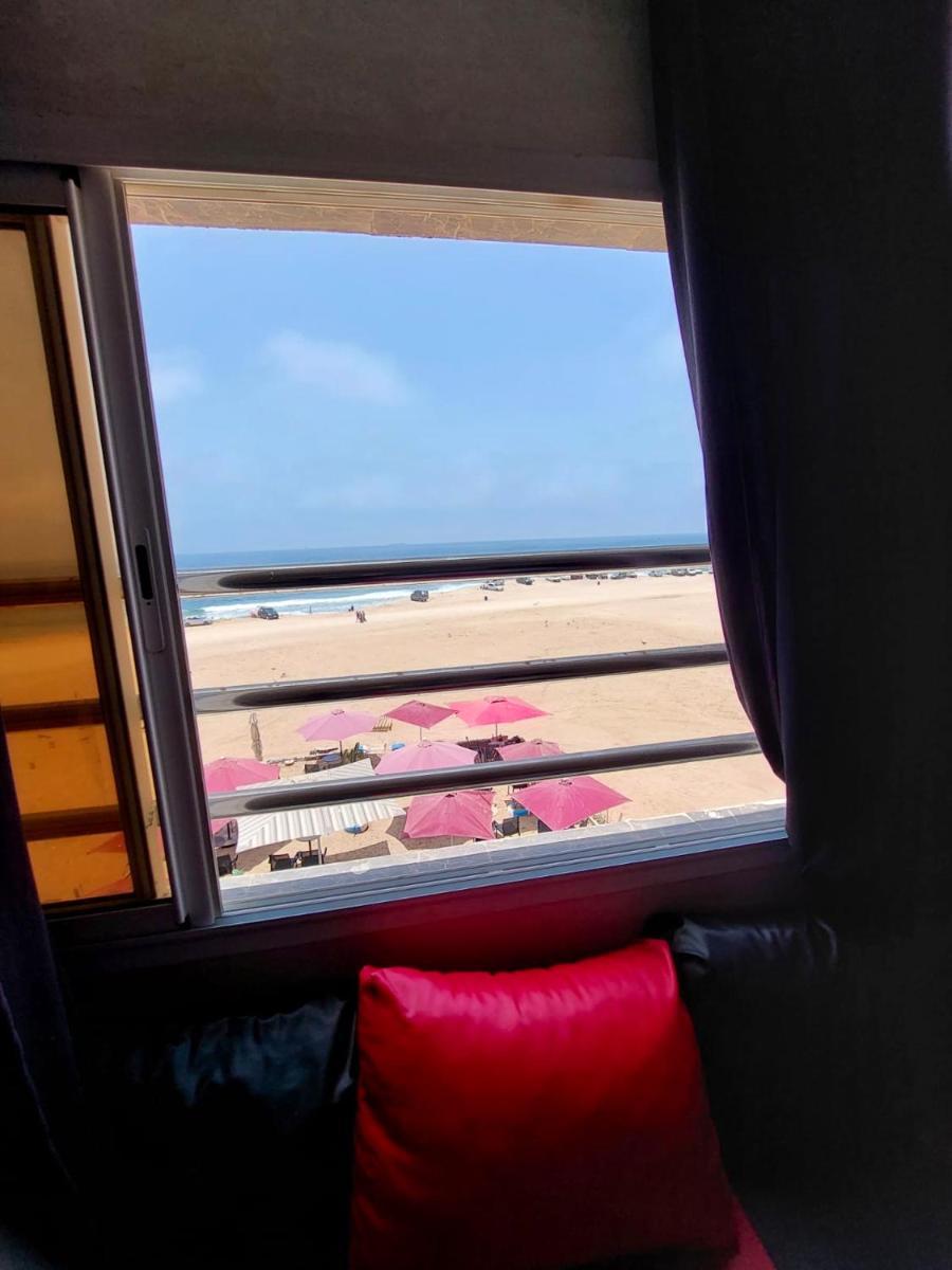 One bedroom appartement at Agadir 100 m away from the beach with sea view and enclosed garden view 2