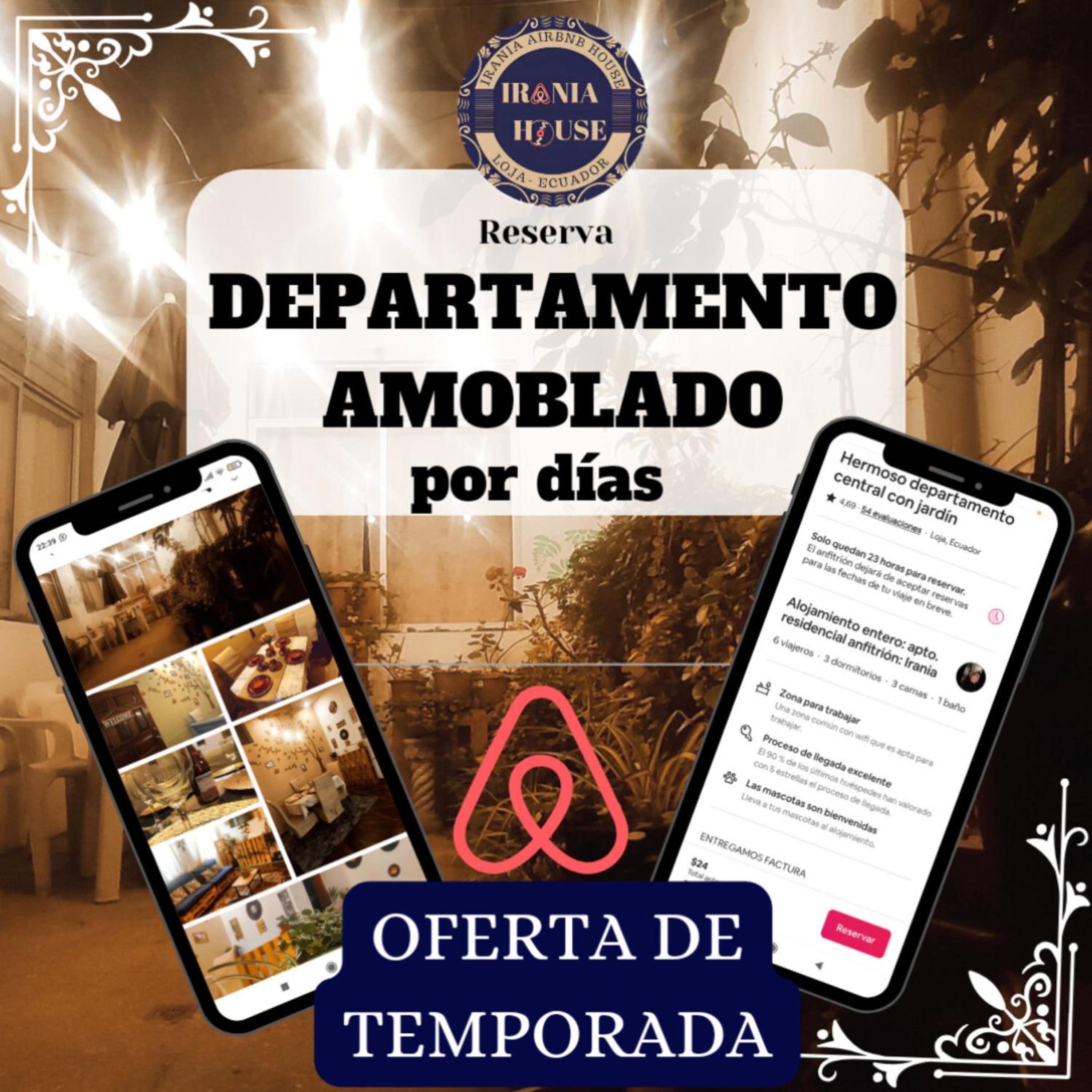 Irania House - Hermoso departamento con estilo diferente