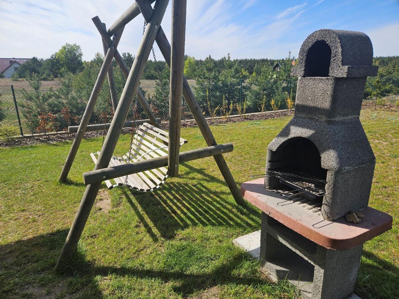 MILOCHÓWKA - dom drewniany bliźniak