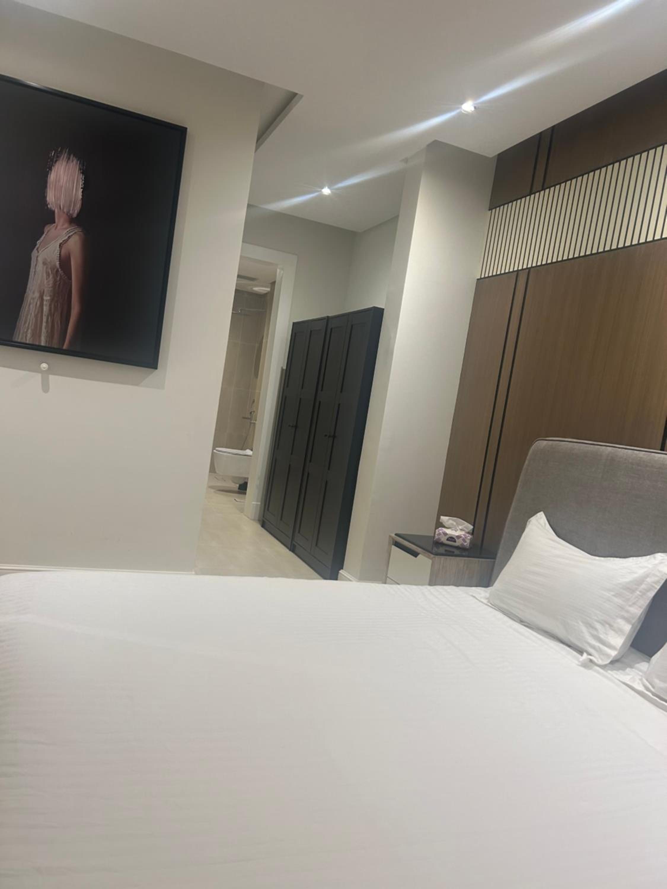 Luxurious apartment with a hall and 3 bedrooms with self-entry