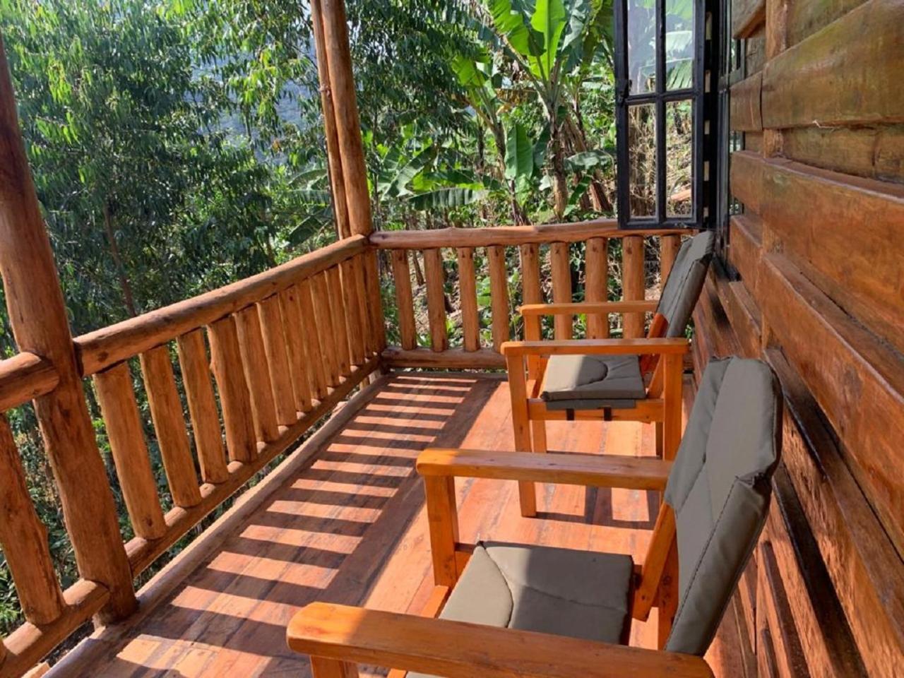 Gorilla Bluff Lodge Buhoma view 3