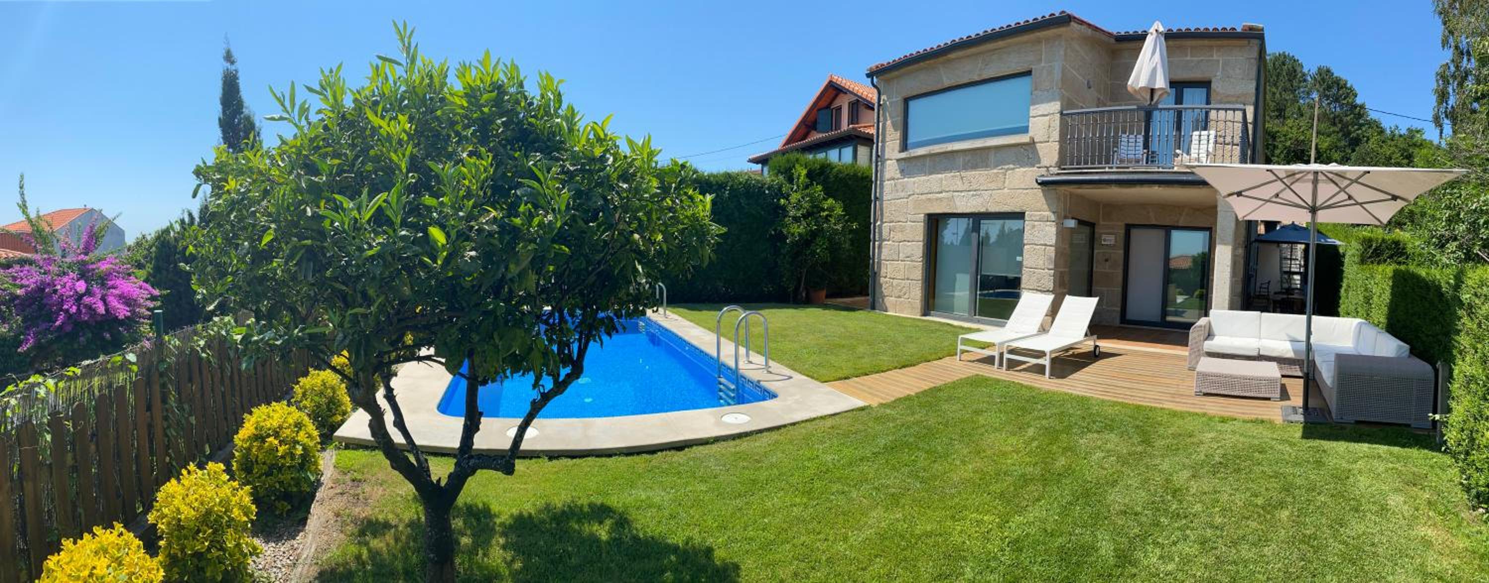 Casa en Sanxenxo con pisicina privada