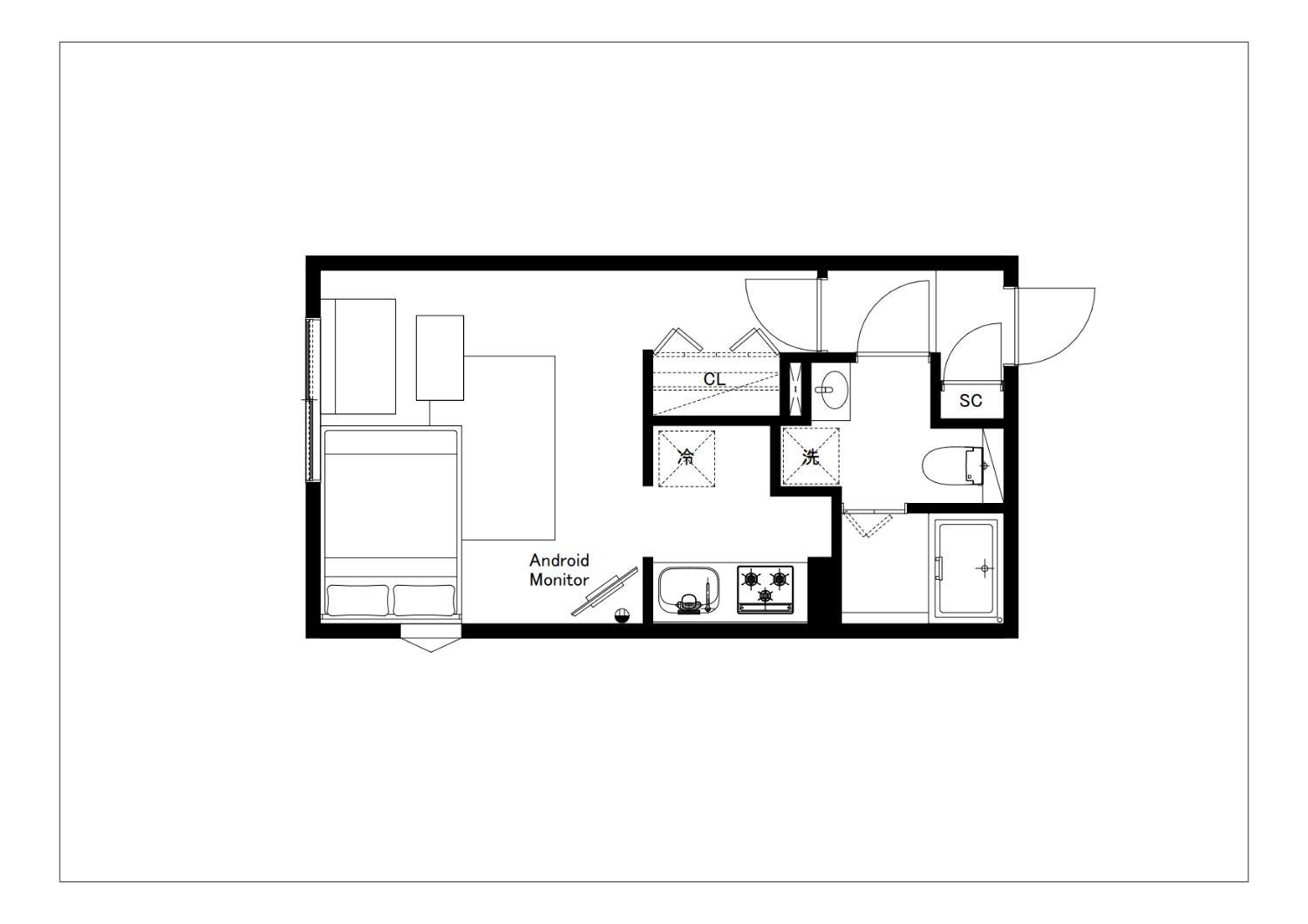 hotel room