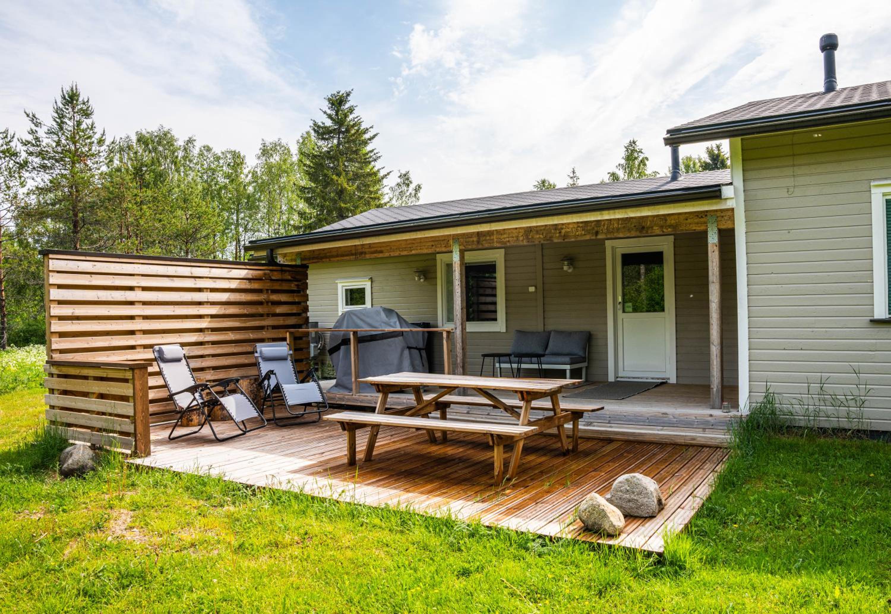 Ranua Haistila Retreat with Elegant Views & Sauna near Rovaniemi view 2