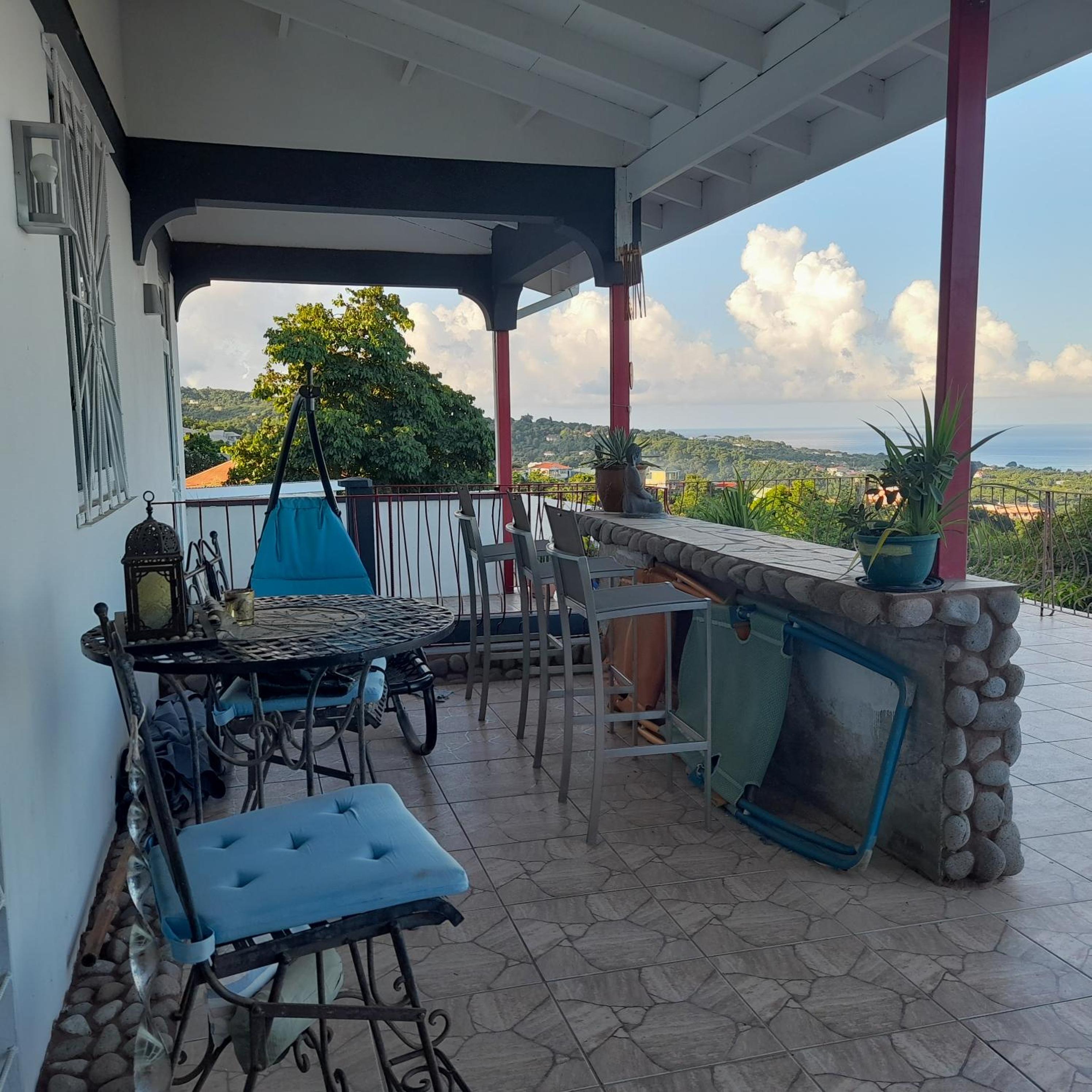Canefield sea view apartment