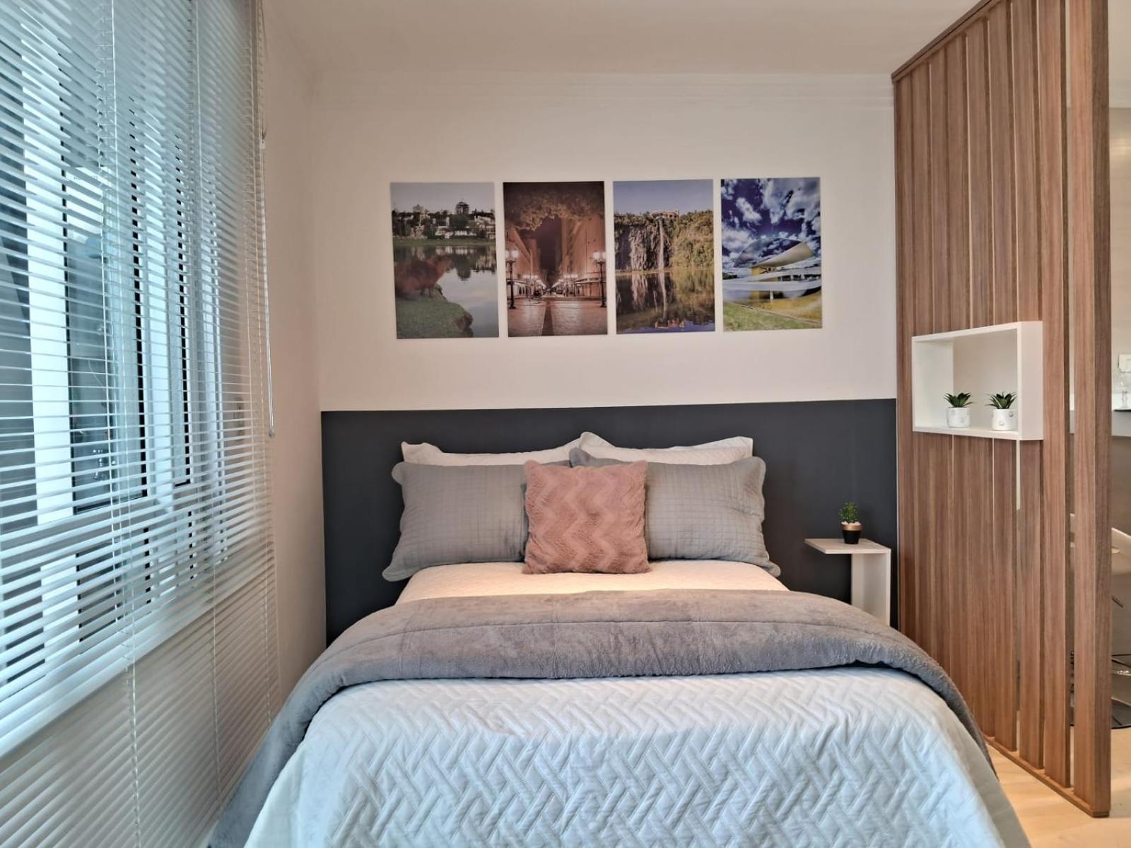 Lindo studio equipado em apartamento clube com academia e conforto no centro de Curitiba - MID Home