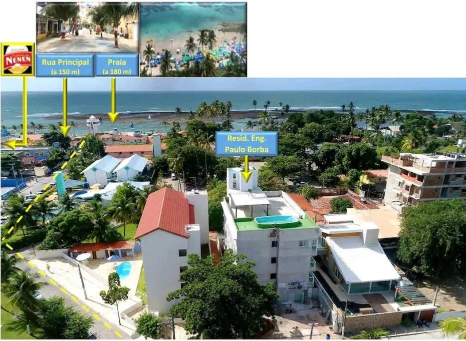 Espaço inteiro: No centro de porto de galinhas