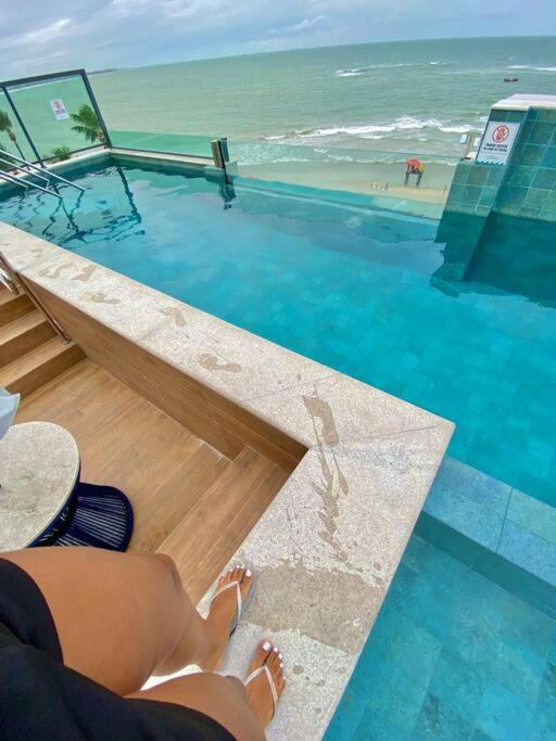 Flat incrível a 30m da Praia de Porto