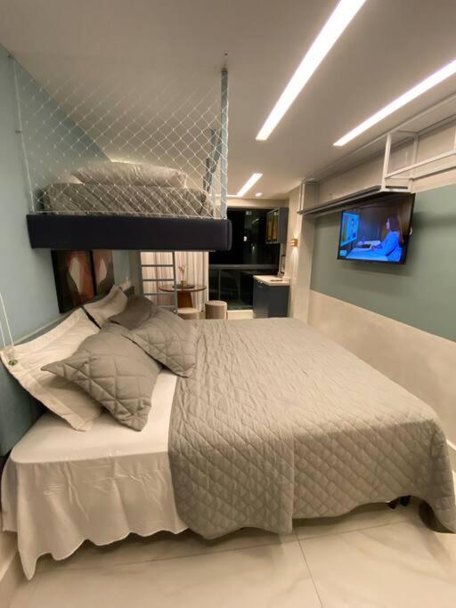 Flat incrível a 30m da Praia de Porto