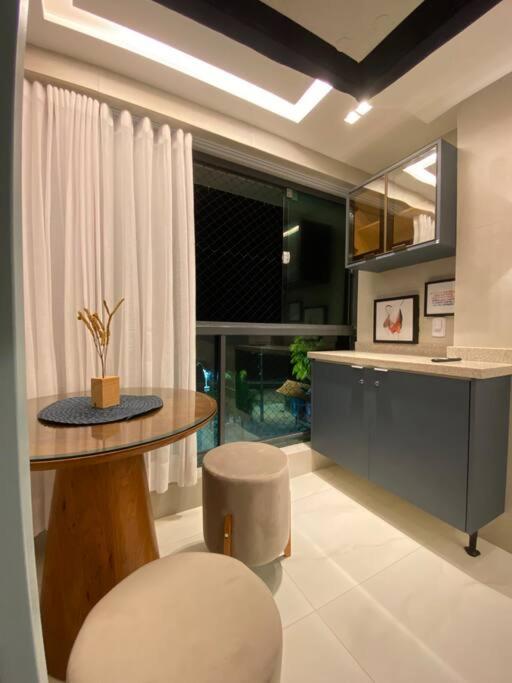 Flat incrível a 30m da Praia de Porto