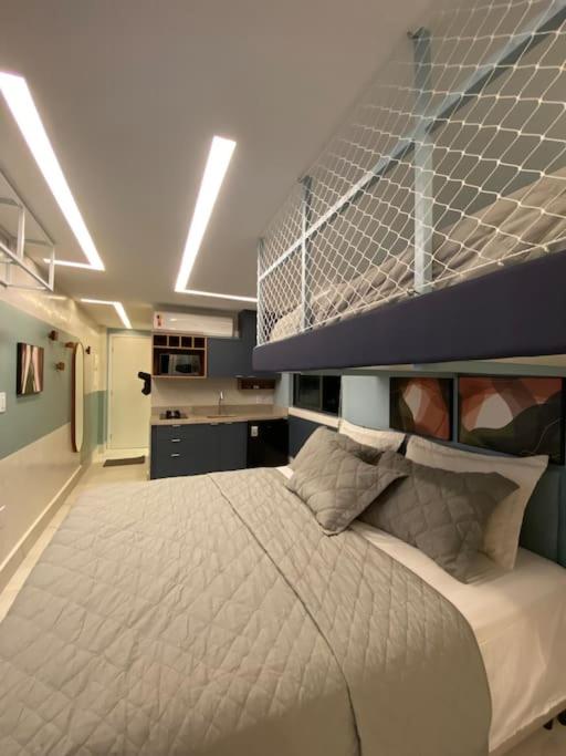 Flat incrível a 30m da Praia de Porto