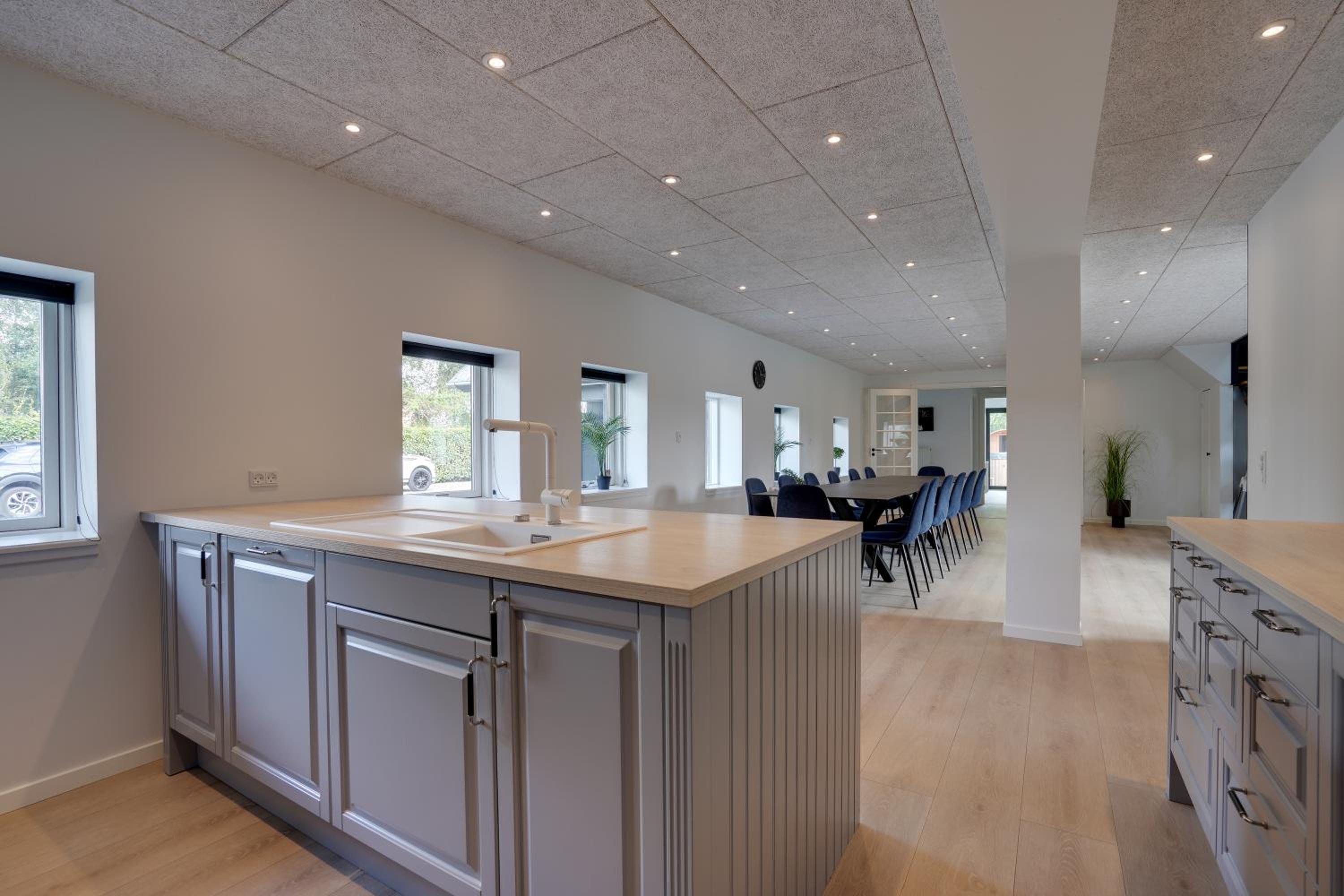 Stor villa til 16 gæster Sauna & vildmarksbad 200 m strand