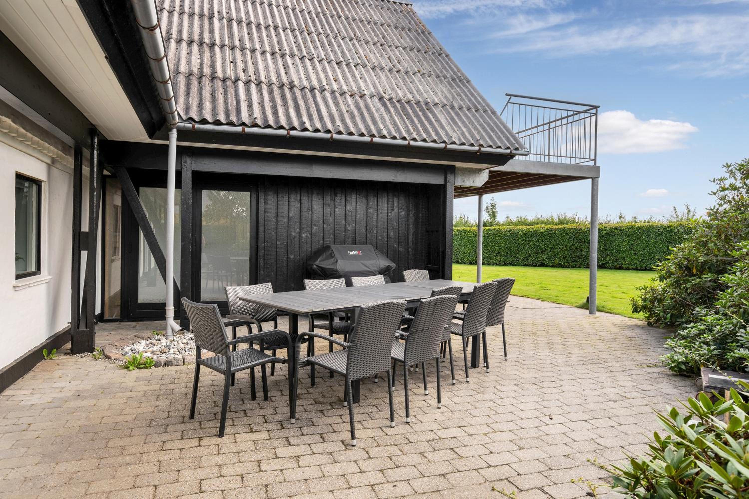 Stor villa til 16 gæster Sauna & vildmarksbad 200 m strand