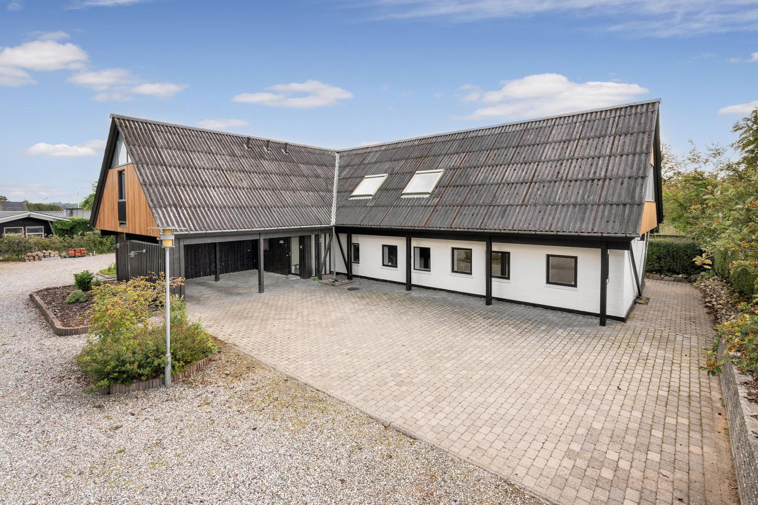Stor villa til 16 gæster Sauna & vildmarksbad 200 m strand