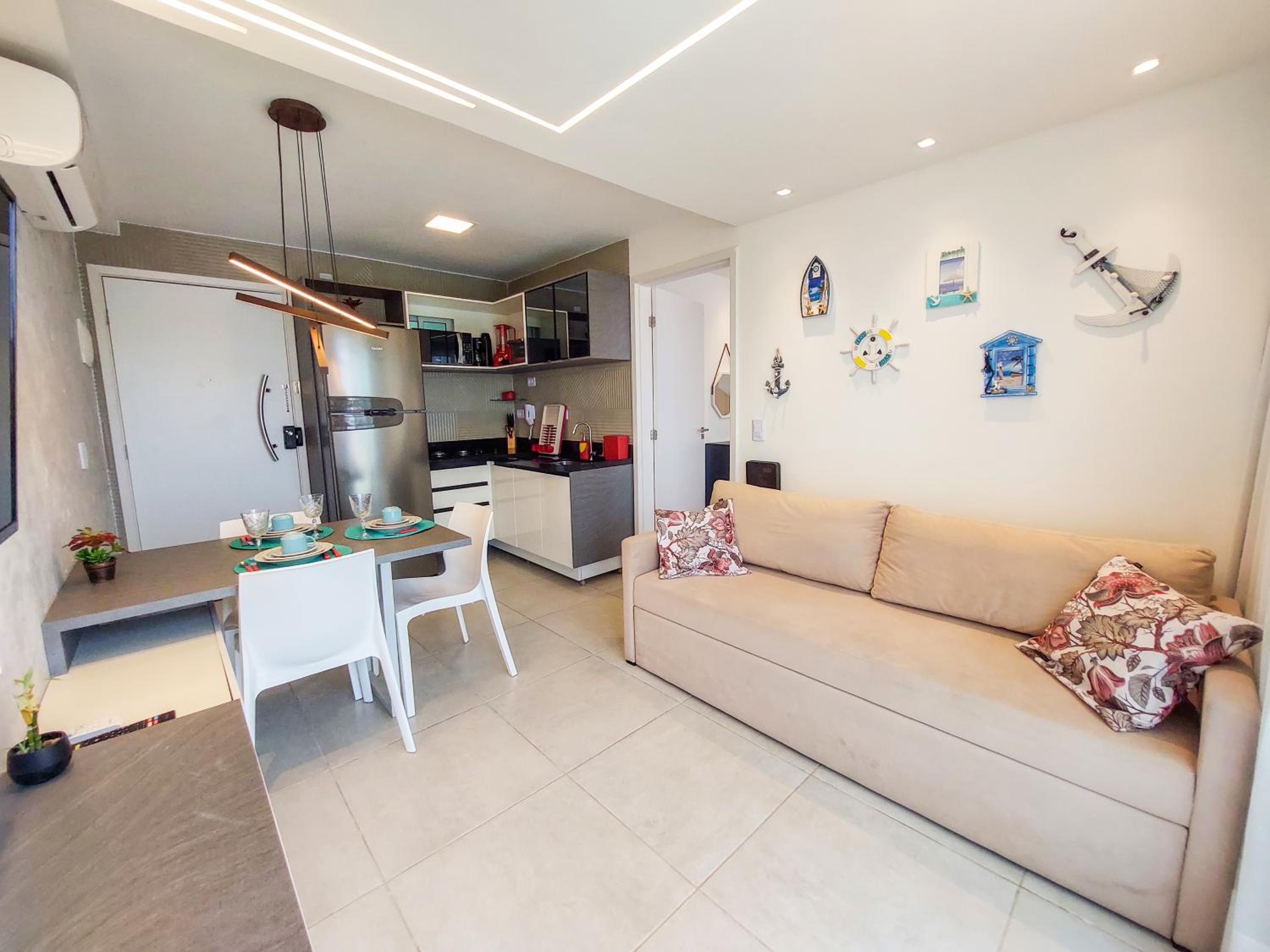 FLAT 208 - Seu Flat no Coração de Porto de Galinhas