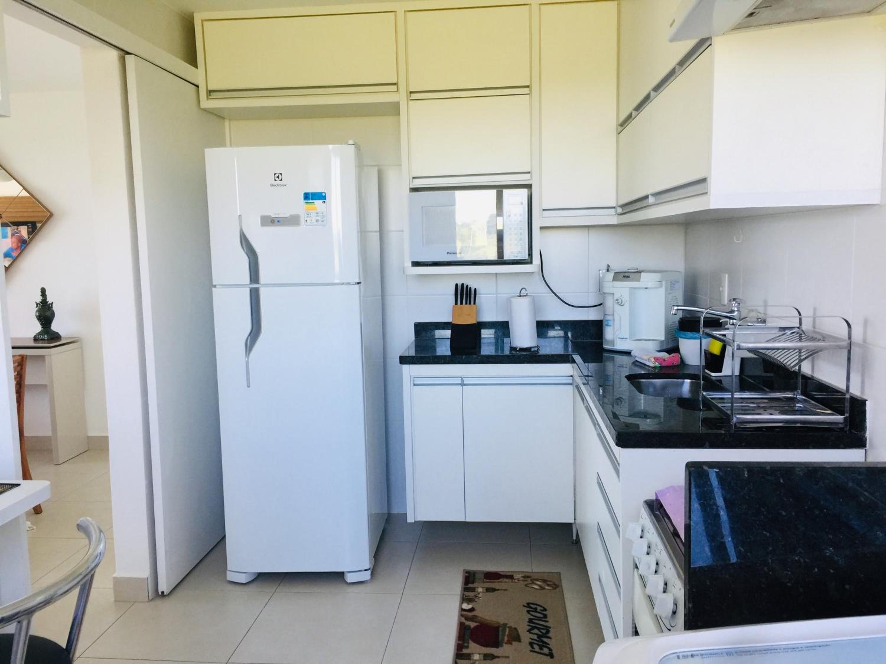 Apto com vista para Mar com Wi-Fi ar split próximo de duas Praias do Morro e a Praia da Cerca