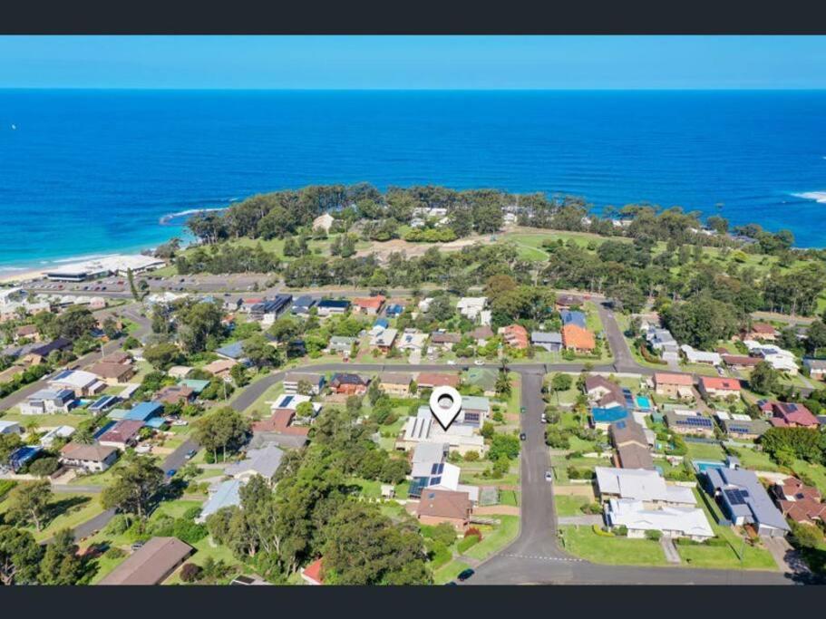 Aerial Blue Mollymook