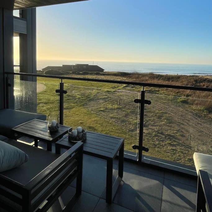 Seafront apartment with spectacular views