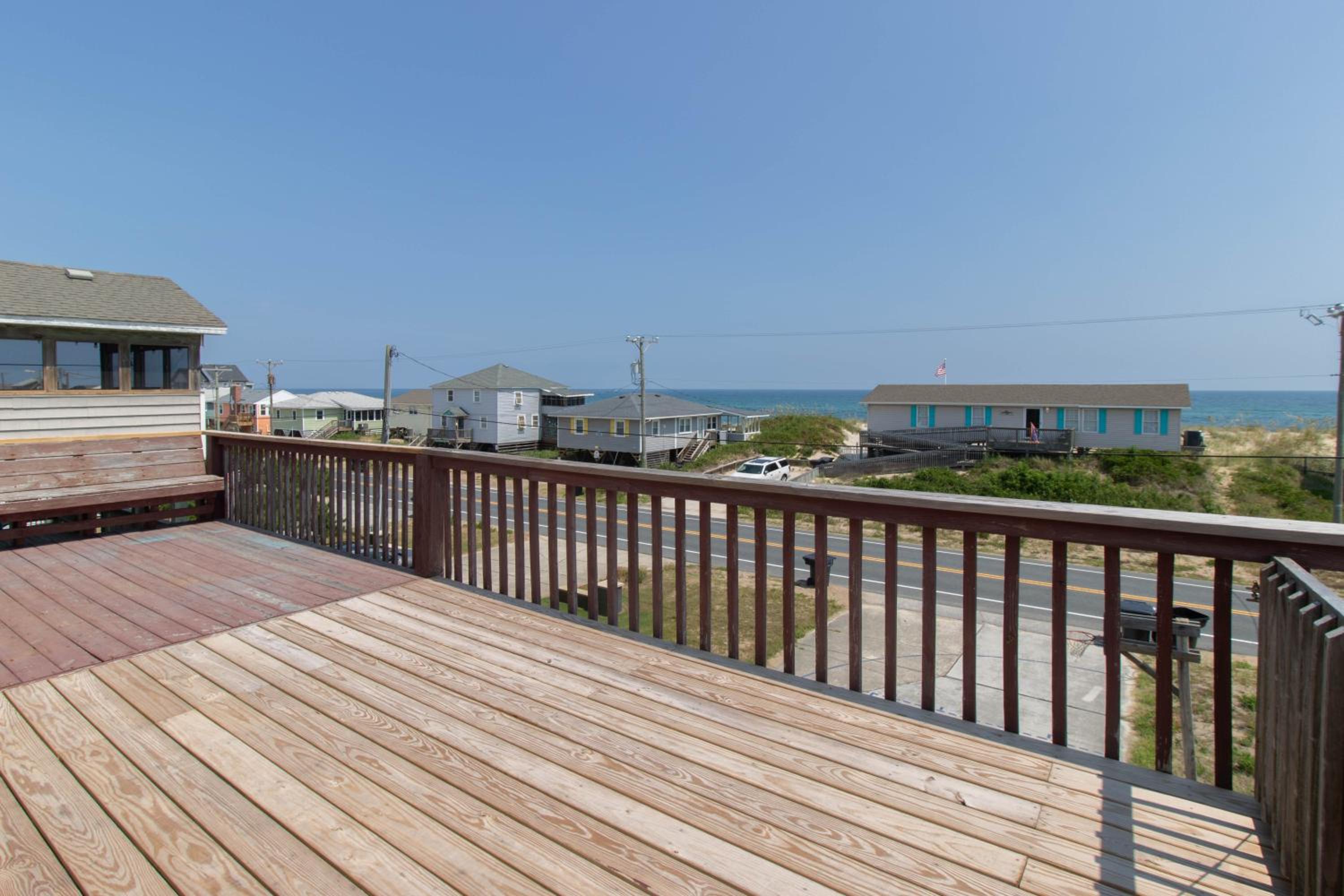 Kitty Hawk Junction - MP 3, Semi-Oceanfront, 2 Minute Walk to Beach, Pets OK, Basketball Goal view 4