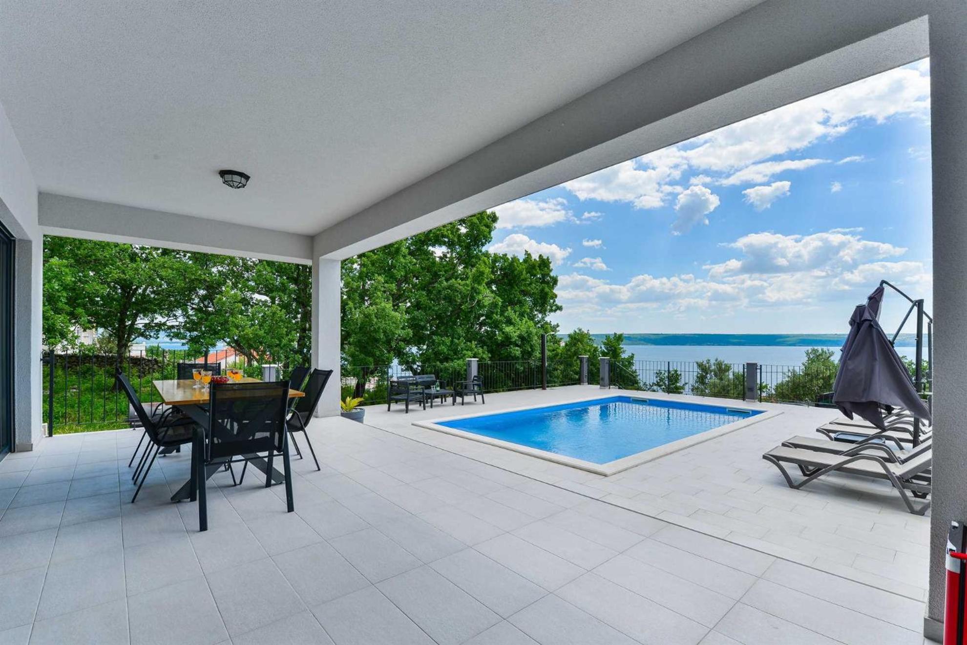 Stunning seaview Villa Katharina view 5