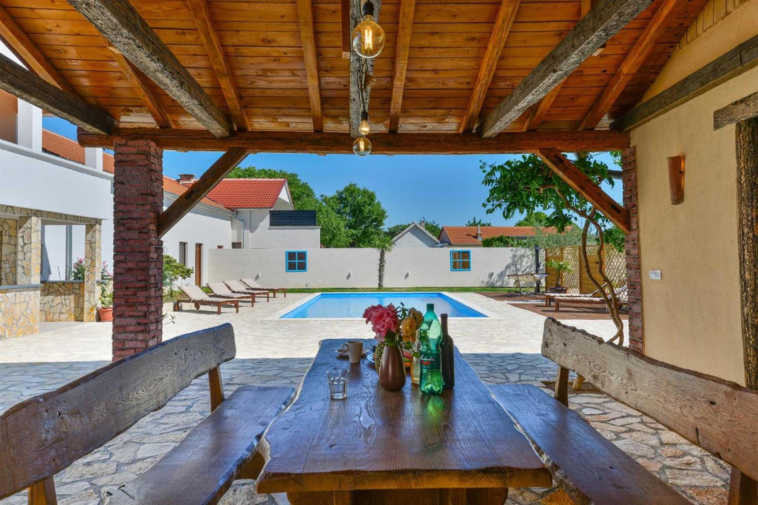 Villa Marinic with private pool , Zadar county view 5