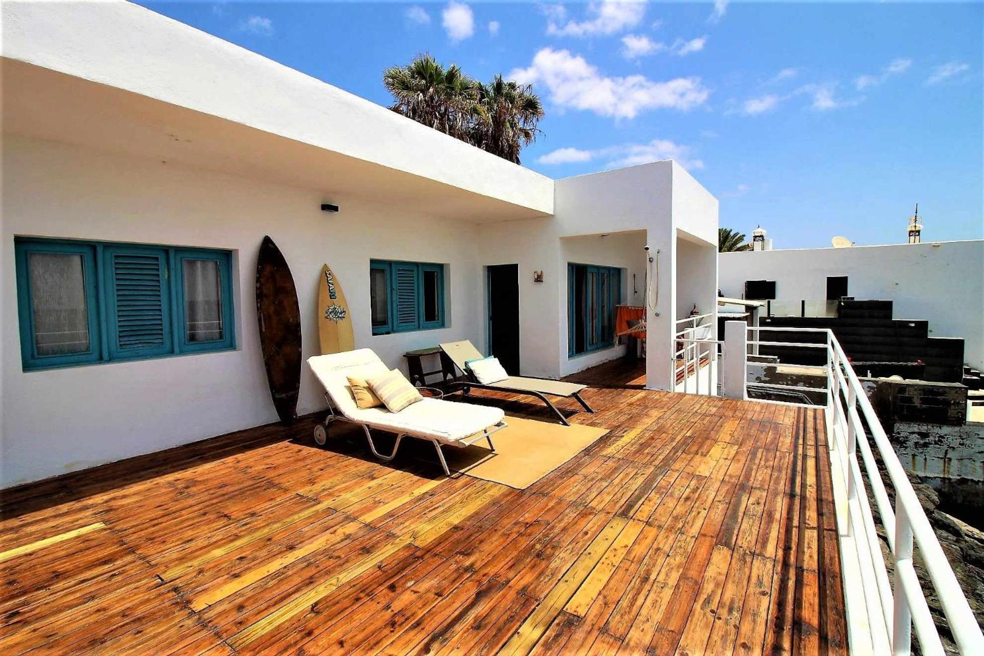Casa Corales junto al mar en Costa Teguise