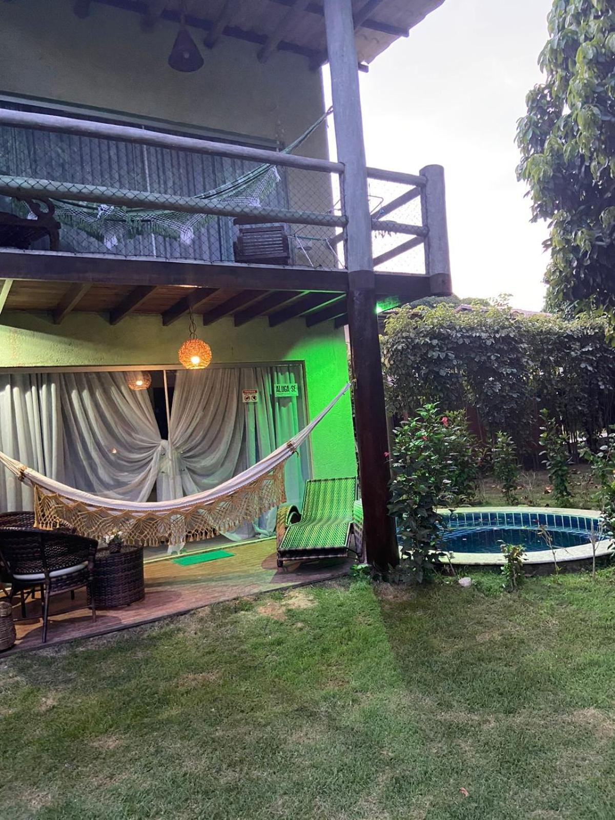 Villas do Pratagy Jambo I com Jacuzzy en Maceió — balance & terrace