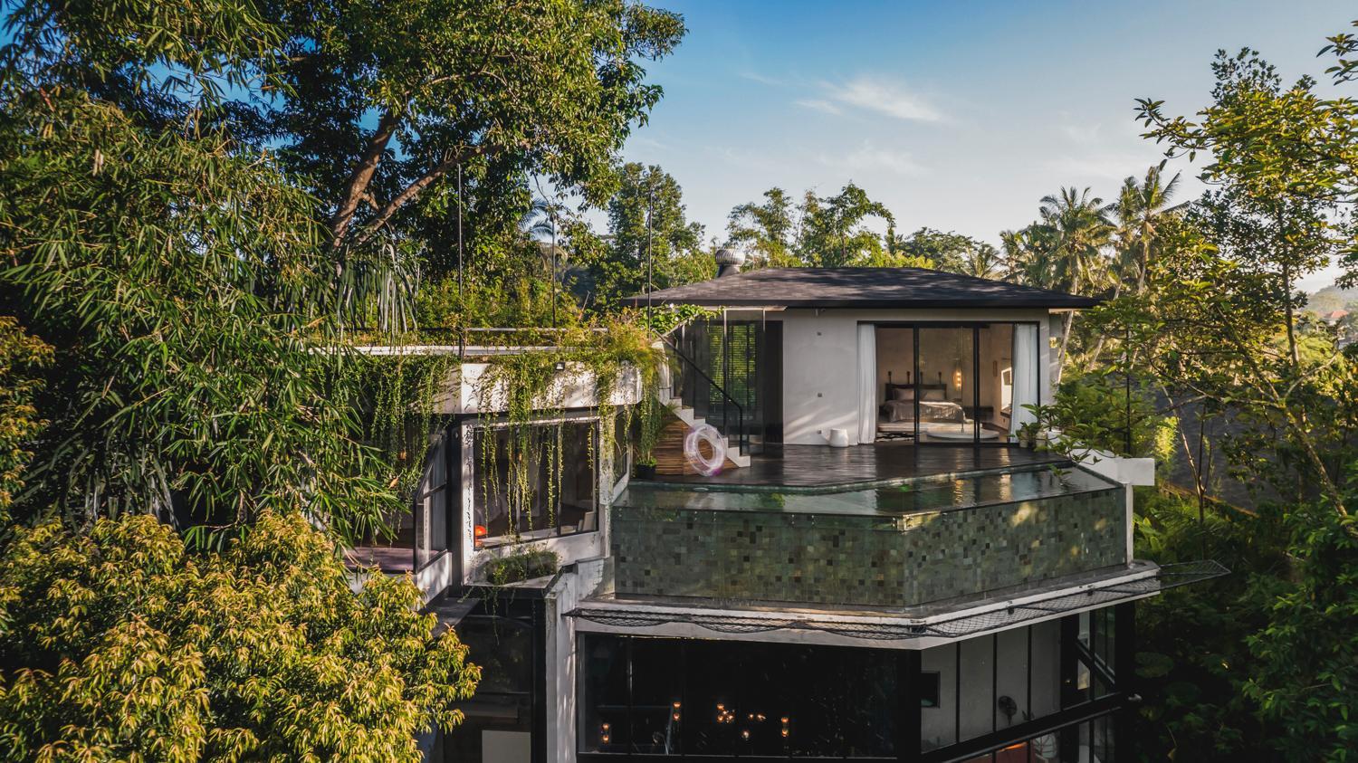 Milliways Bali - Playful Boutique Villa by the Jungle Gorge - 3 Bedrooms view 5