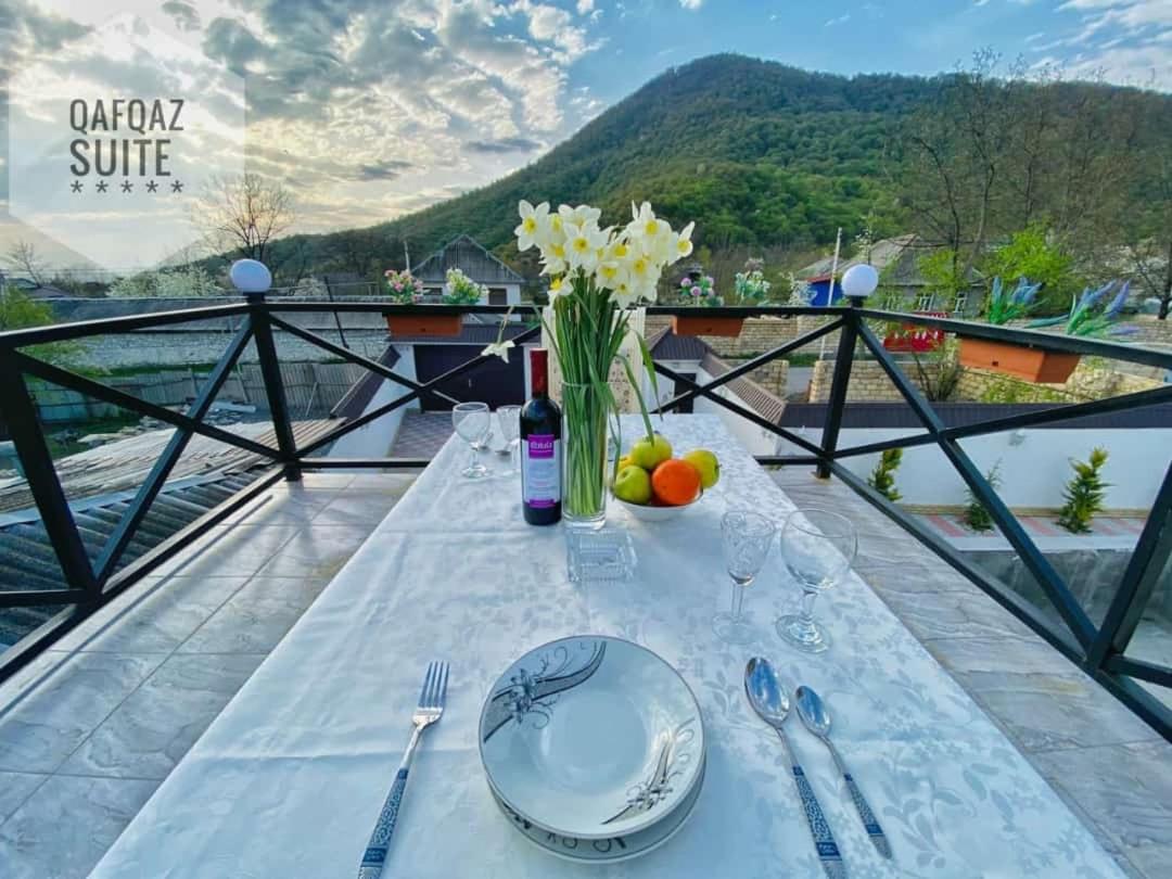Qafqaz mountain white villa