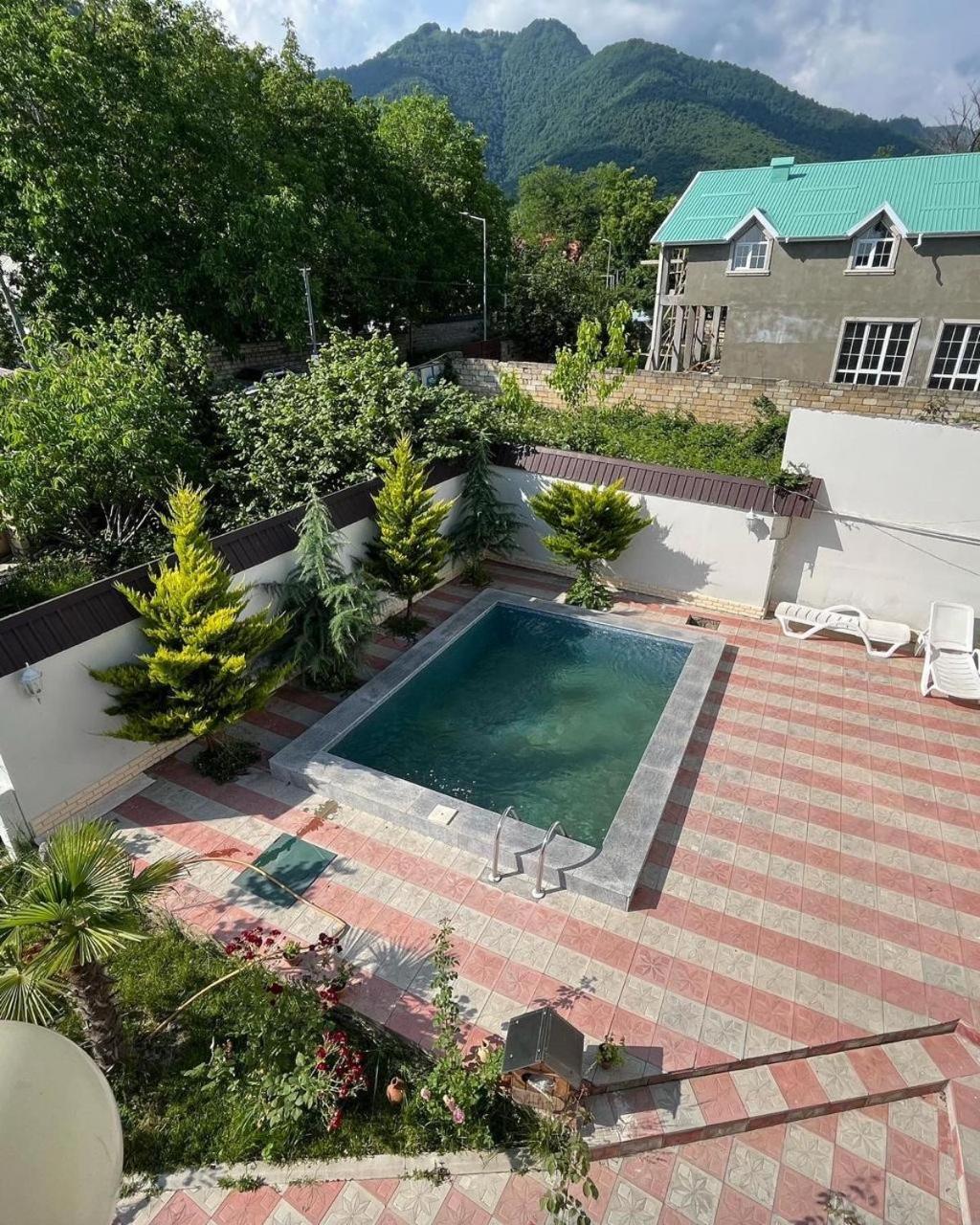 Qafqaz mountain white villa