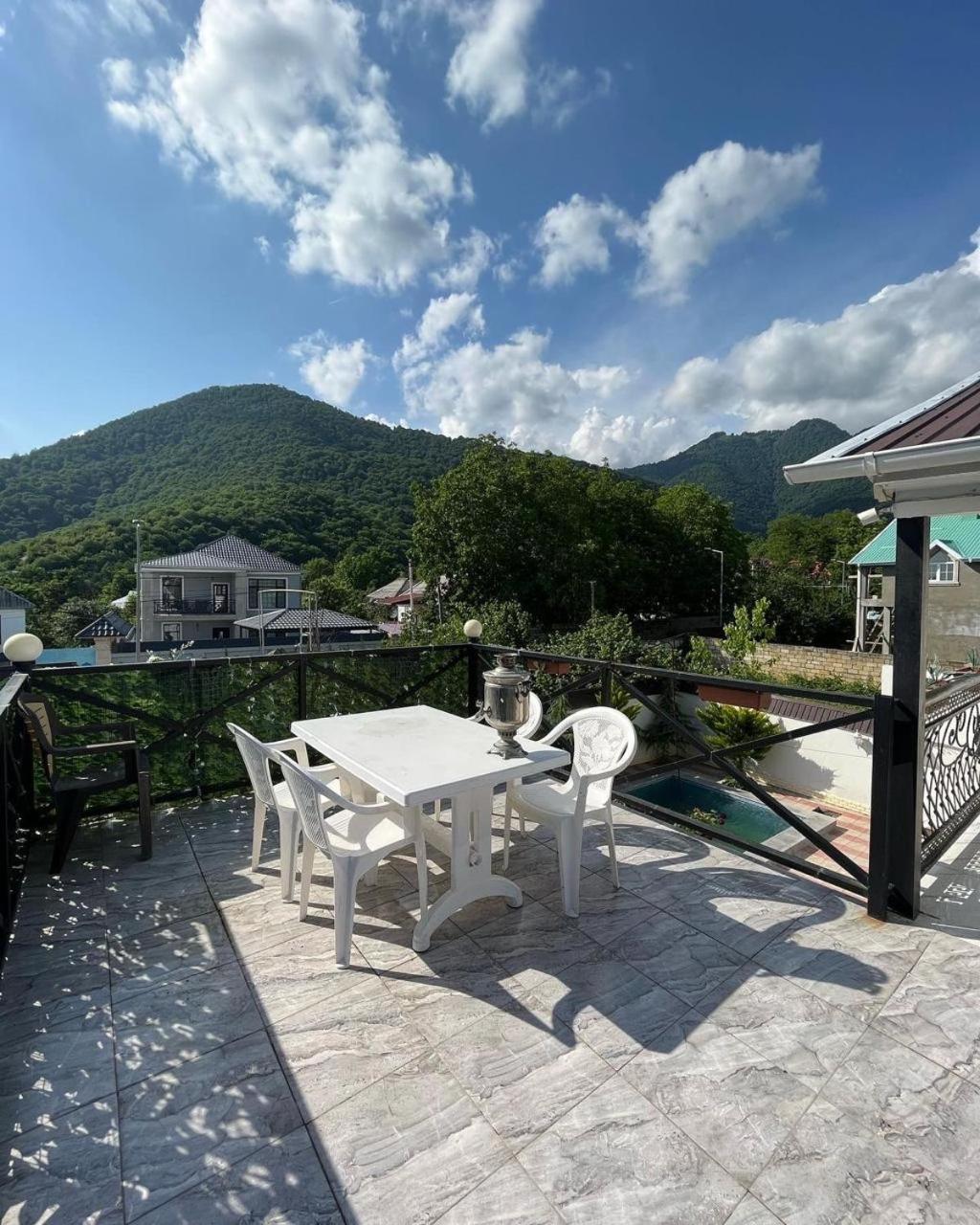 Qafqaz mountain white villa