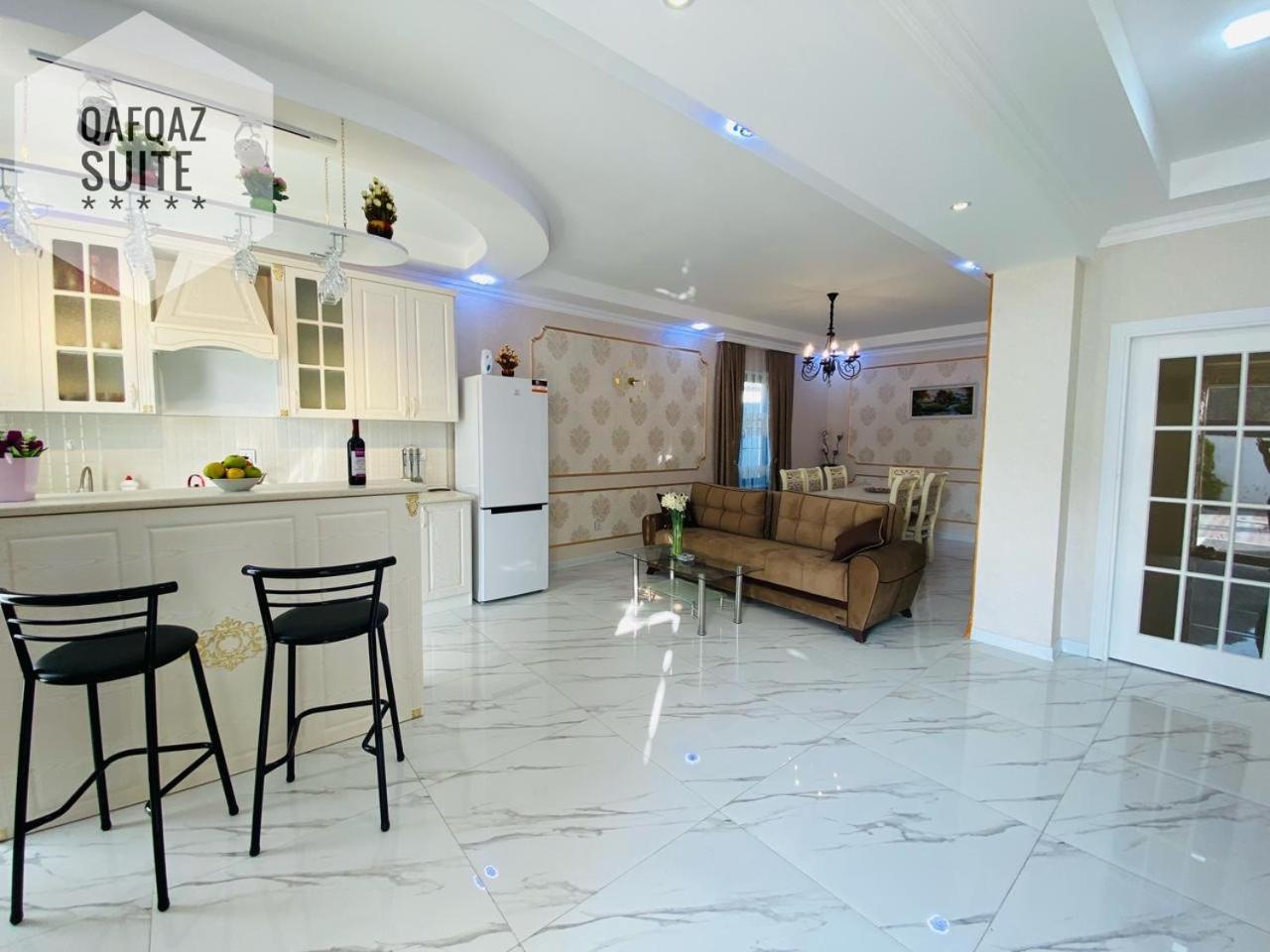 Qafqaz mountain white villa