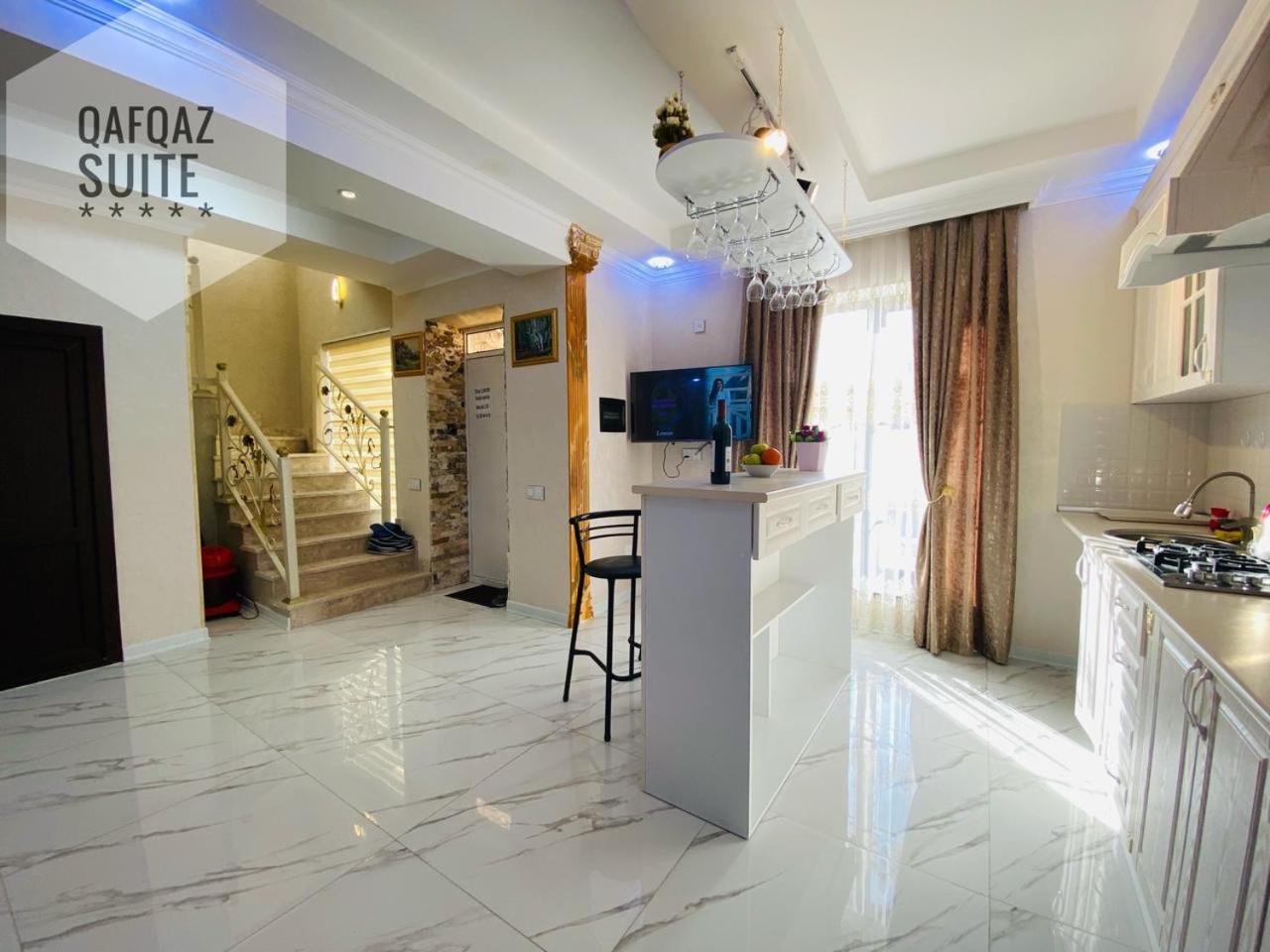 Qafqaz mountain white villa
