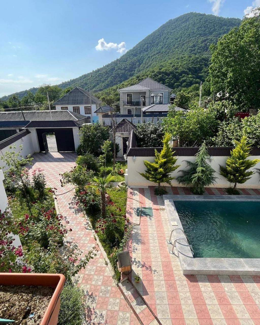 Qafqaz mountain white villa