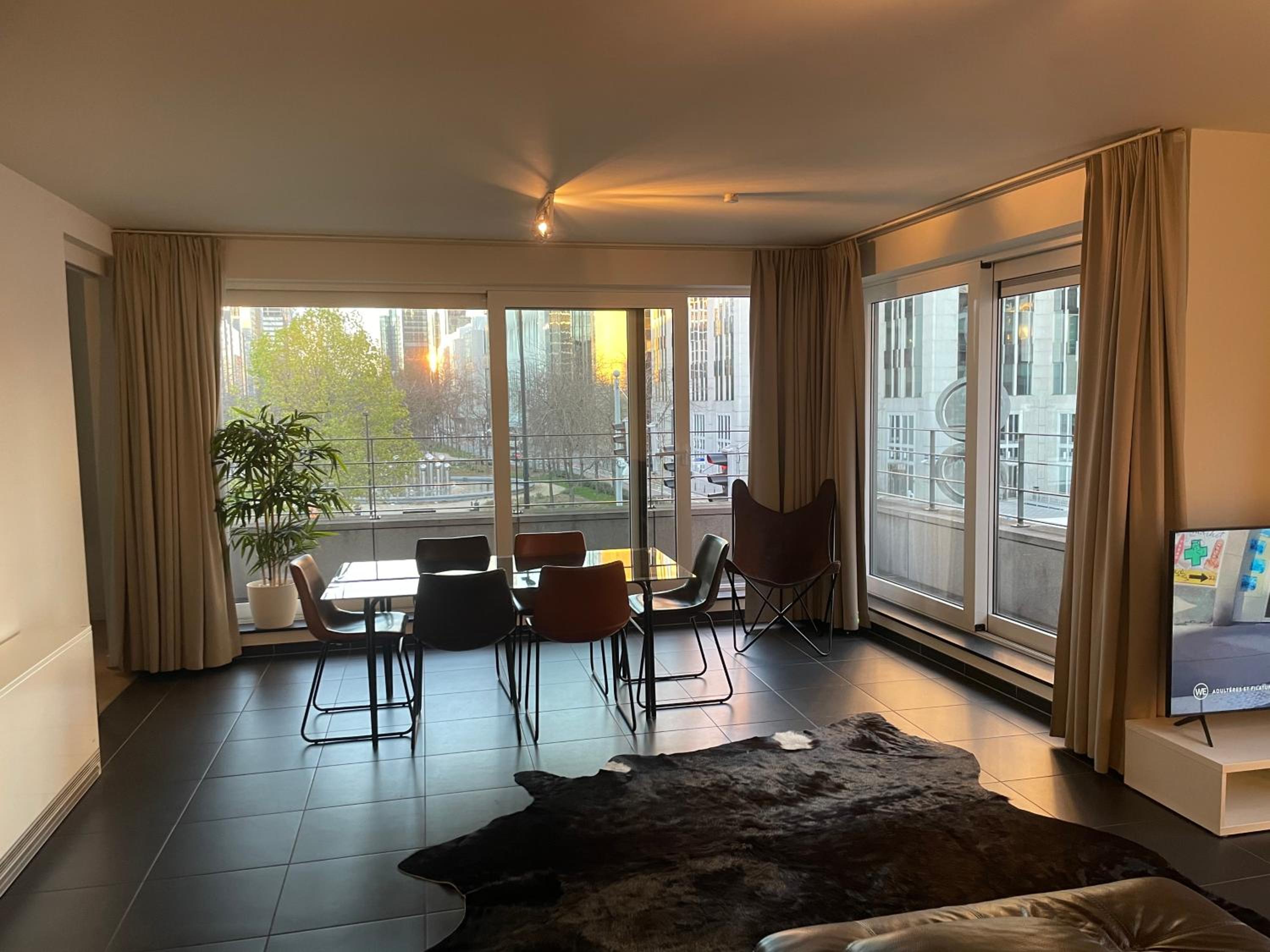 Apartment in Heart of Brussel City with Balcony View