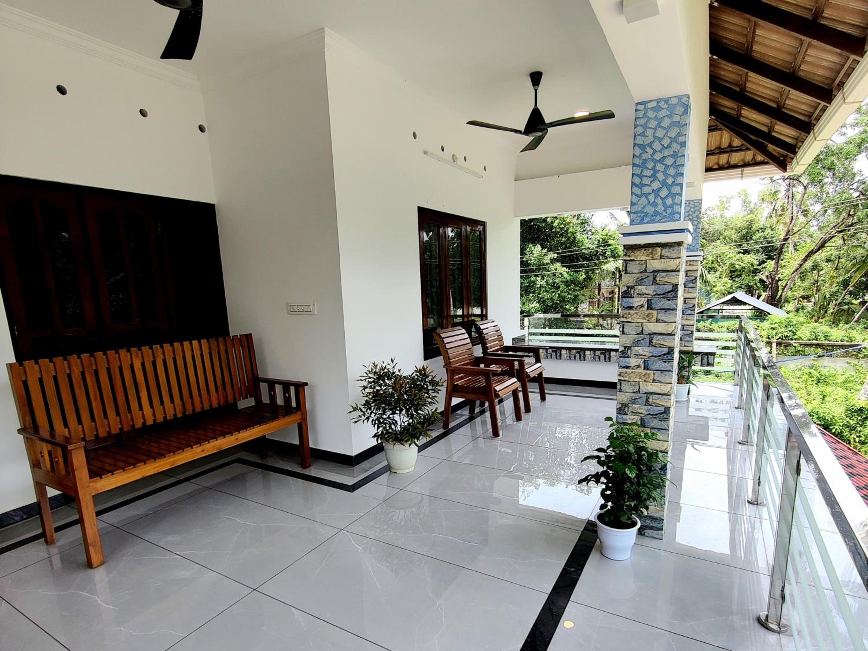 Abode Homestay Alleppey - Private 7BR Coastal Villa near Omanapuzha Beach view 5