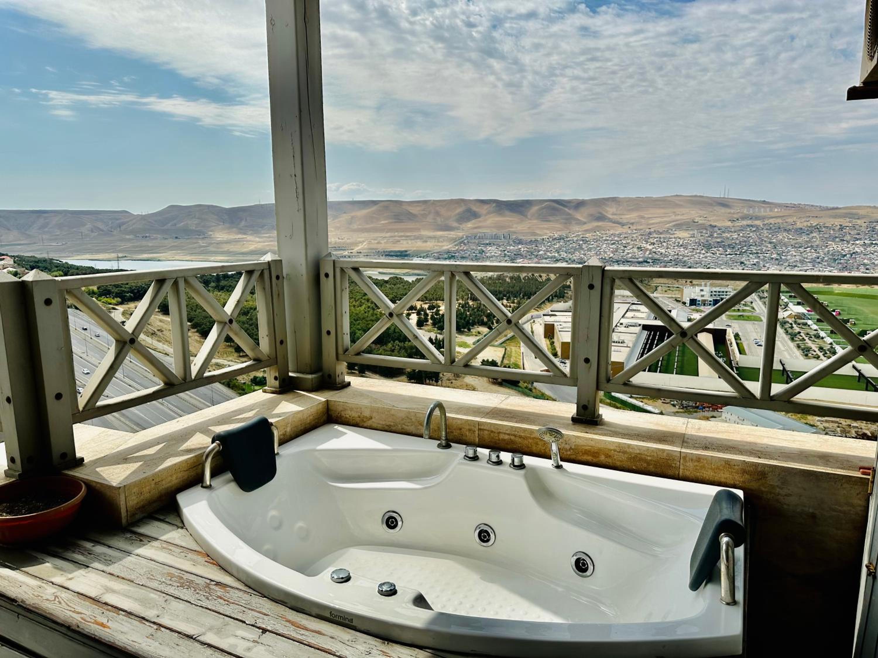 Amazing view two bedrooms apartment with terrace by Baku Housing